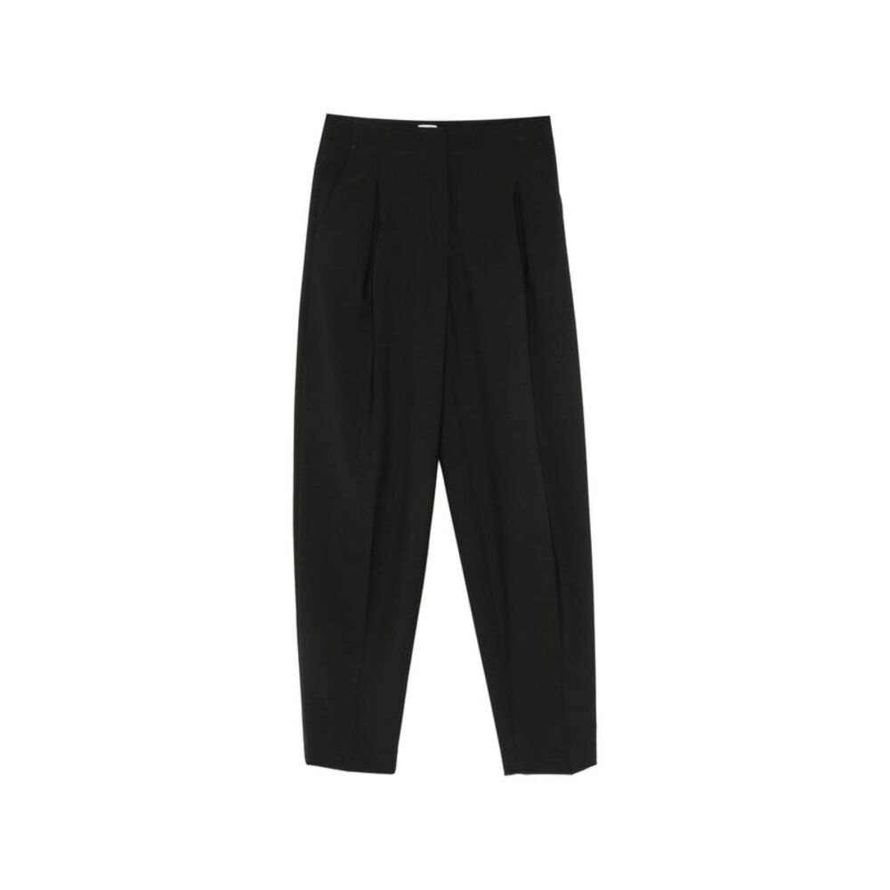 Covert Black Trousers - Straight Trousers Women